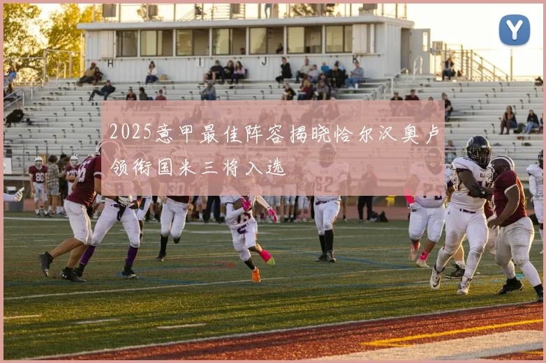 2025意甲最佳阵容揭晓恰尔汉奥卢领衔国米三将入选